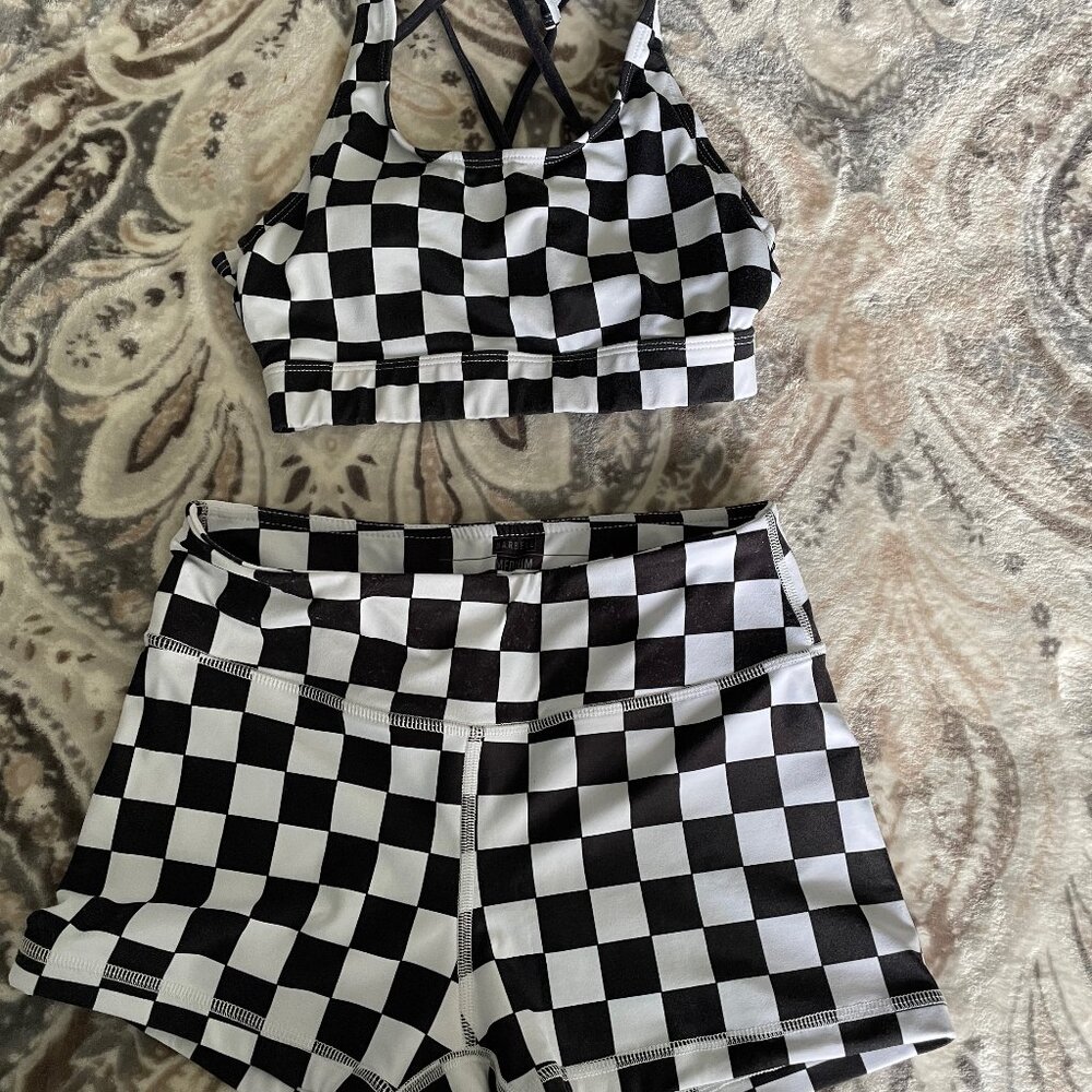 FLEO Checkered workout set